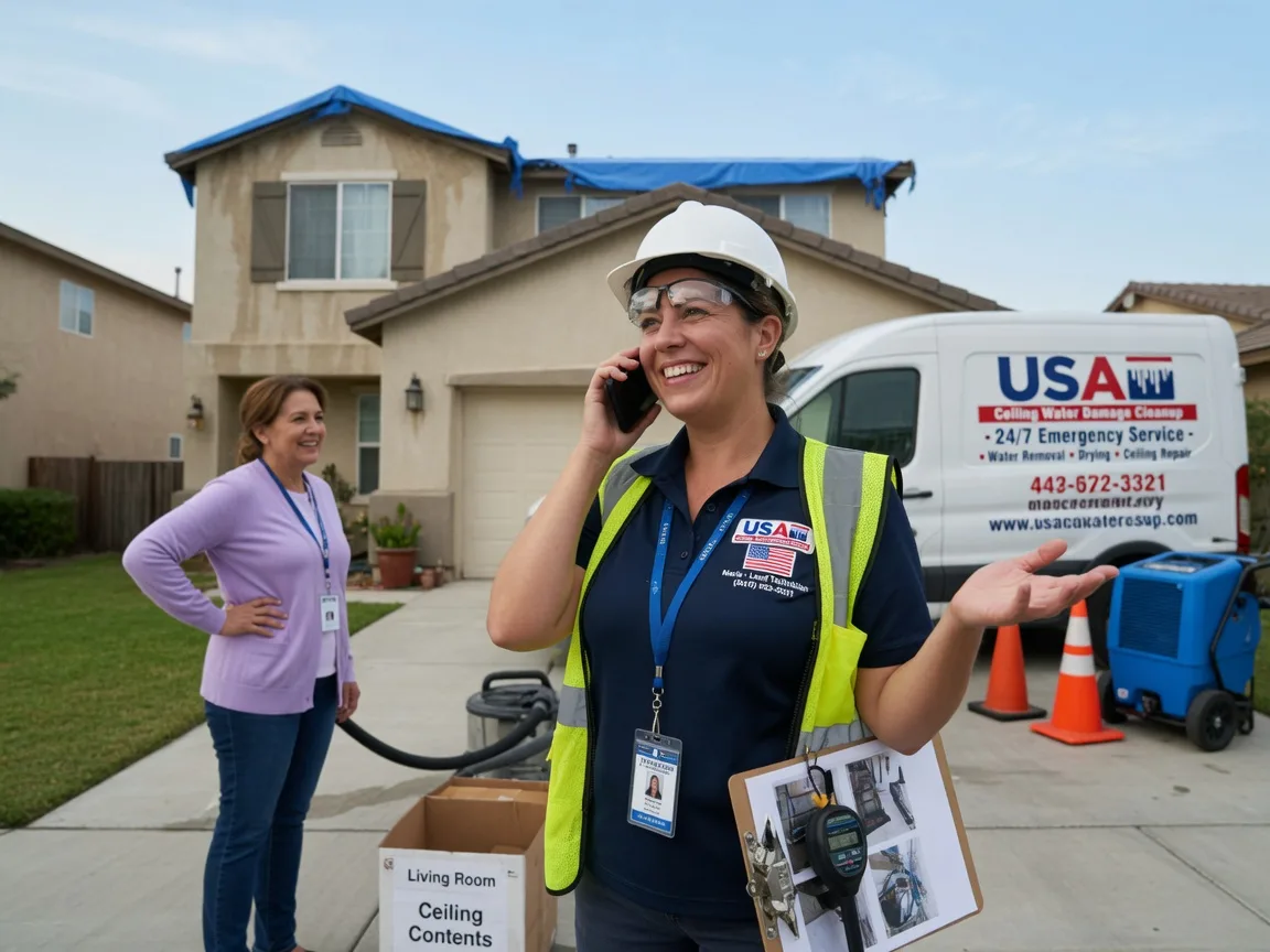 Ceiling Water Damage Restoration Waxahachie, TX FAQs