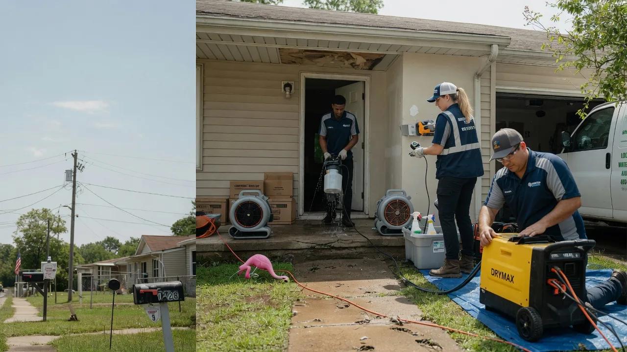 Storm Damage Water Removal in Waxahachie, TX near me